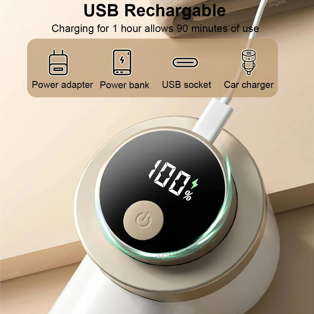 Lint Remover USB Rechargeable Electric Pellet Fluff Remover Mini Portable Sweater Hair Ball Lint Trimmer Clothes Fabric Shaver