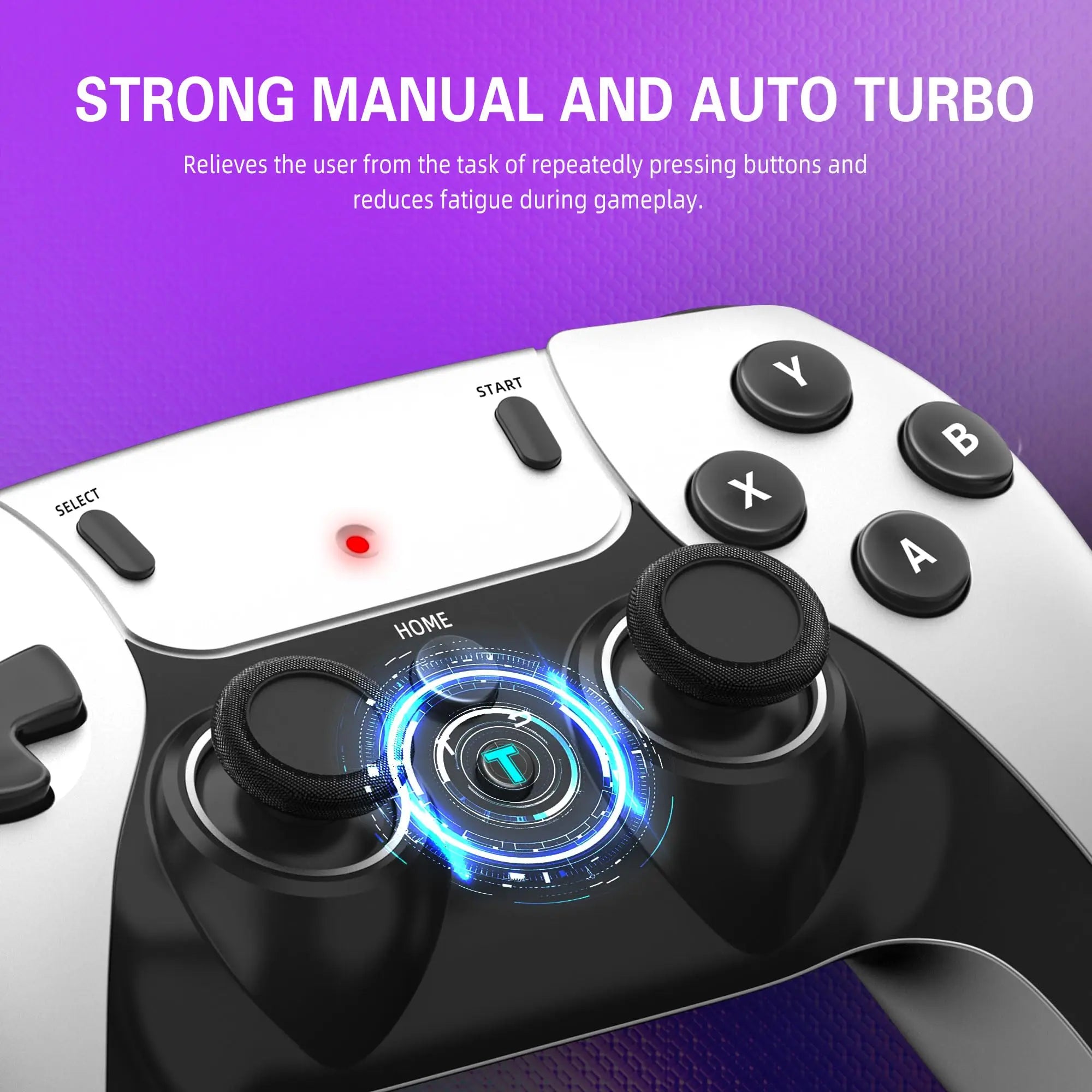 M15 Mini TV Retro Game Console 2.4G Wireless Dual Controller Game Stick 64GB 20000 Retro Games Retro Game Family Gift