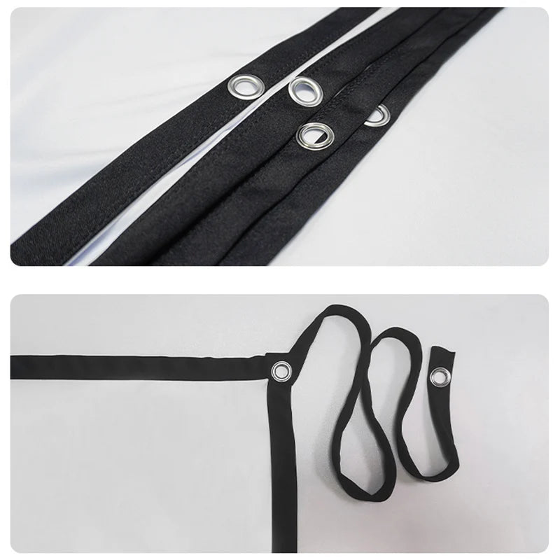 Extended soft screen 60 inches/72 inches/84 inches/100 inches/120 inches/150 inches. Multiple sizes to choose from.
