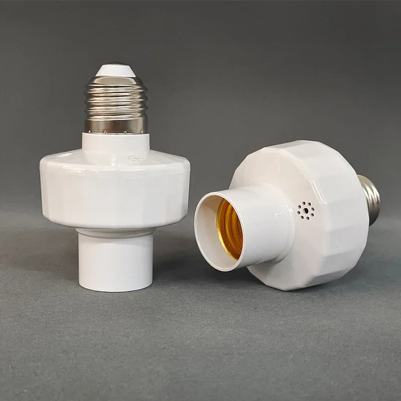 360 Degrees PIR Human Induction Motion Sensor LED Night Lamp Socket Base E27 AC 85-265V Delay Time Adjustable Switch