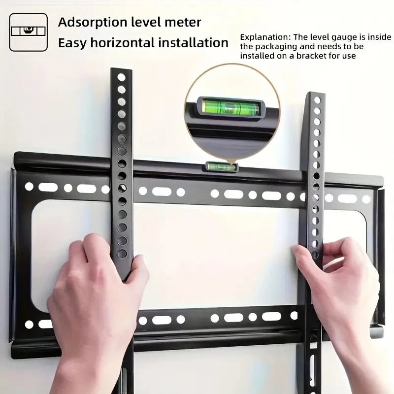 Universal TV Wall Mount Bracket for Most 26-65 Inch LED Plasma TV Mount up to VESA 400x400mm and 110 LBS Loading Capacity