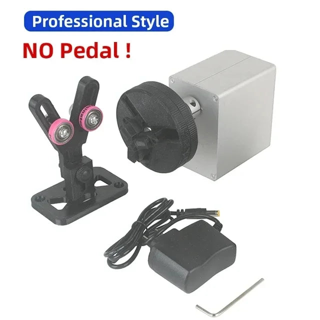 Fishing Rod Winding Machine DIY Fishing Rod Epoxy Resin Rotating Gluing Portable Fishing Rod Building Elctric-Drive Machine