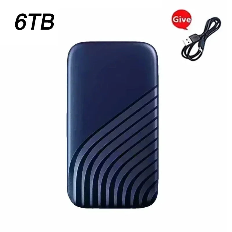 New SSD USB Flash Hard Drive External TypeC High Speed SSD USB3.1 256TB SSD Storage Portable HD Hard Disk