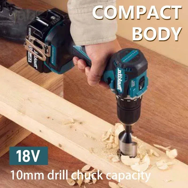 Makita DDF487 rechargeable electric drill Lithium electric brushless portable electric screwdriver driver Hammer drill