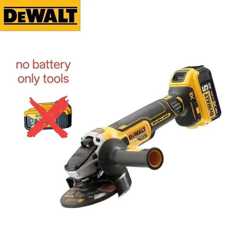 DEWALT DCG405 125mm flat head angle grinder bare machine tool cutting machine 18V lithium battery brushless tools
