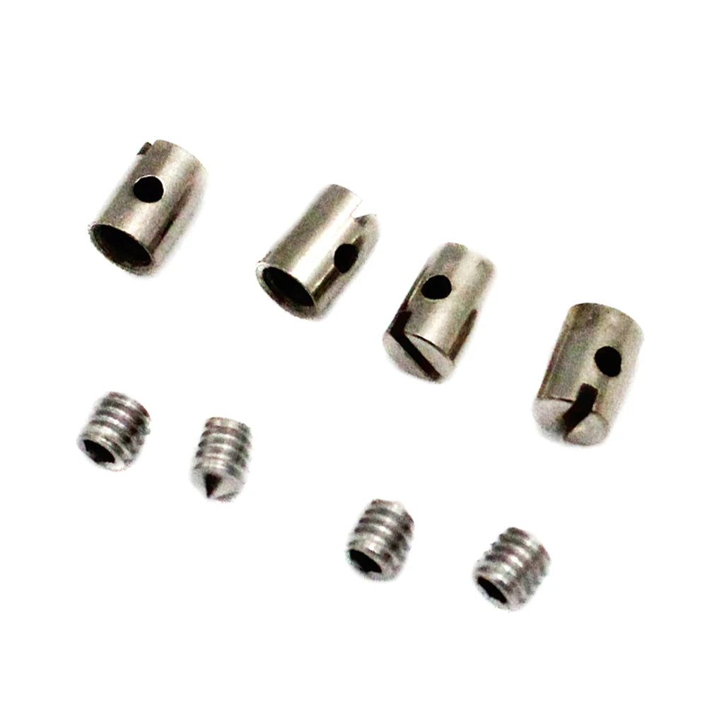 4 Sets Solderless Cable Nipples 5mm Throttle Choke for Motorcycle Scooter Quad Mower