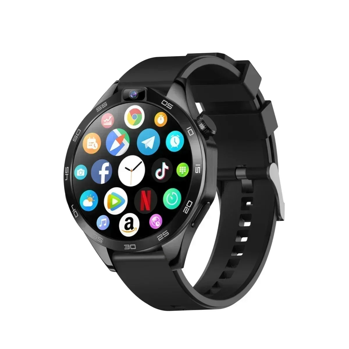 X11 Nuevo reloj inteligente Android pantalla de 1,85 pulgadas batería de 1380 mah 200 W cámaras duales HD GPS WIFI frecuencia cardíaca descarga APP reloj inteligente hombres mujeres