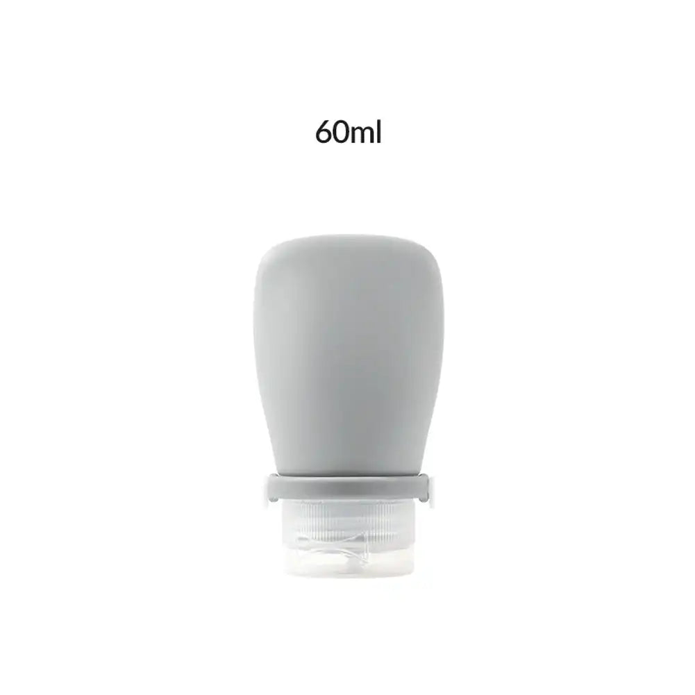 30/60/90ML Silicone Portable Travel Bottle Cosmetic Storage Refillable Lotion Bottle Leakproof Shampoo Container
