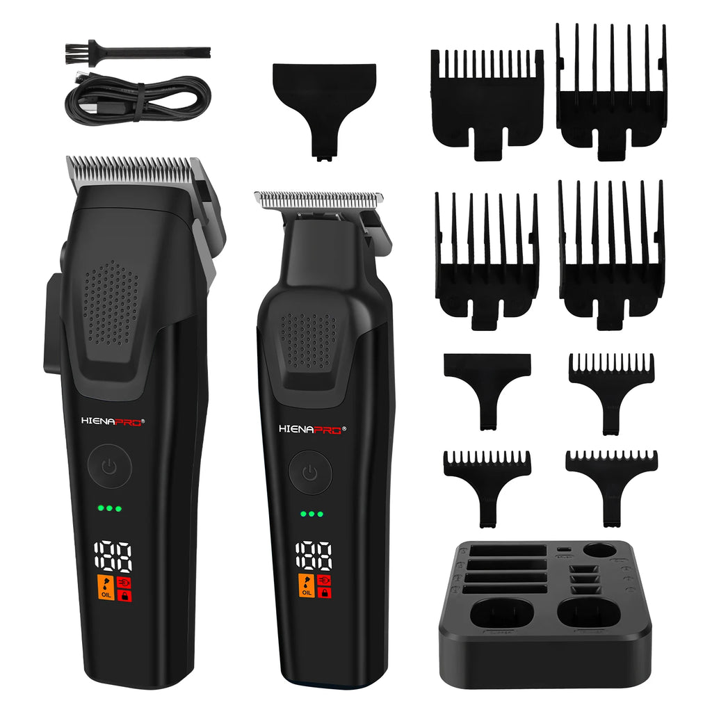Professional Cordless Men's Barber Kit Electric Hair cutter hair Trimmer Machine Hair Cutting Machine Clipper gift for men