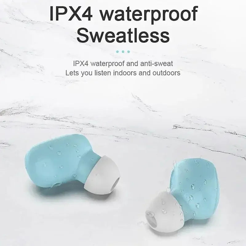 A6S TWS Wireless Bluetooth Headset With Microphones Sports Earbuds Earphones Noise-cancelling Earplug Mini Headphones Hands-free