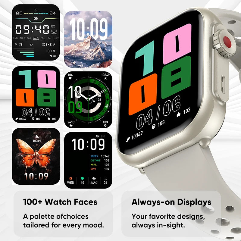 2026 Fashion Women Watch Ultra2 SE Smart Watches 1000mAh 1.85"AMOLED Full Touch Screen BT Call Smartwatch For Android IOS Ladie