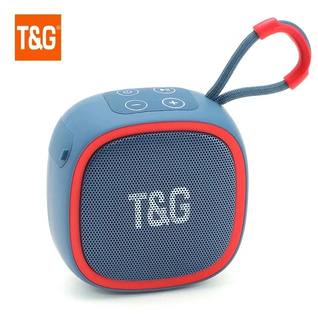 Altavoz inalámbrico Bluetooth portátil Mini Radio FM Impermeable Pequeño Subwoofer Caja de Sonido Música Woofer Computadora PC AUX Caixa De Som