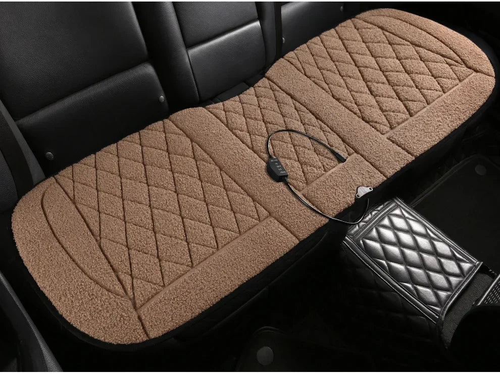 Heated  Rear Car Seat Cover Car Heating Cushion Winter Heated Seats Auto Seat Warmer 12V Seat Cushion for Rear Car Seats Cushion