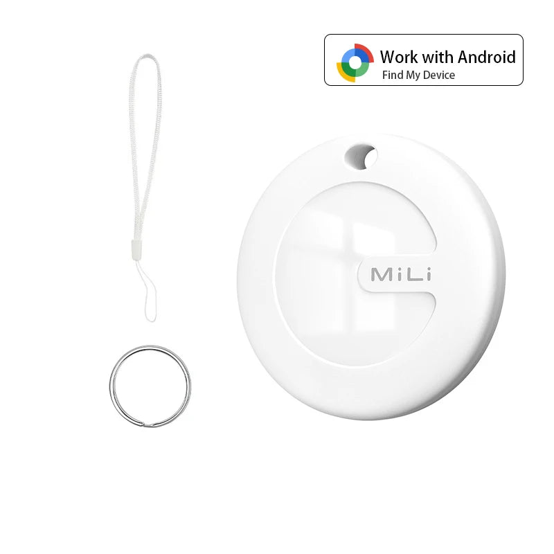 MiLi MiTag Go Bluetooth Tracker For Android Anti-Lost Device Item Finder Intelligent Locator Work With Google Find Hub Smart GPS