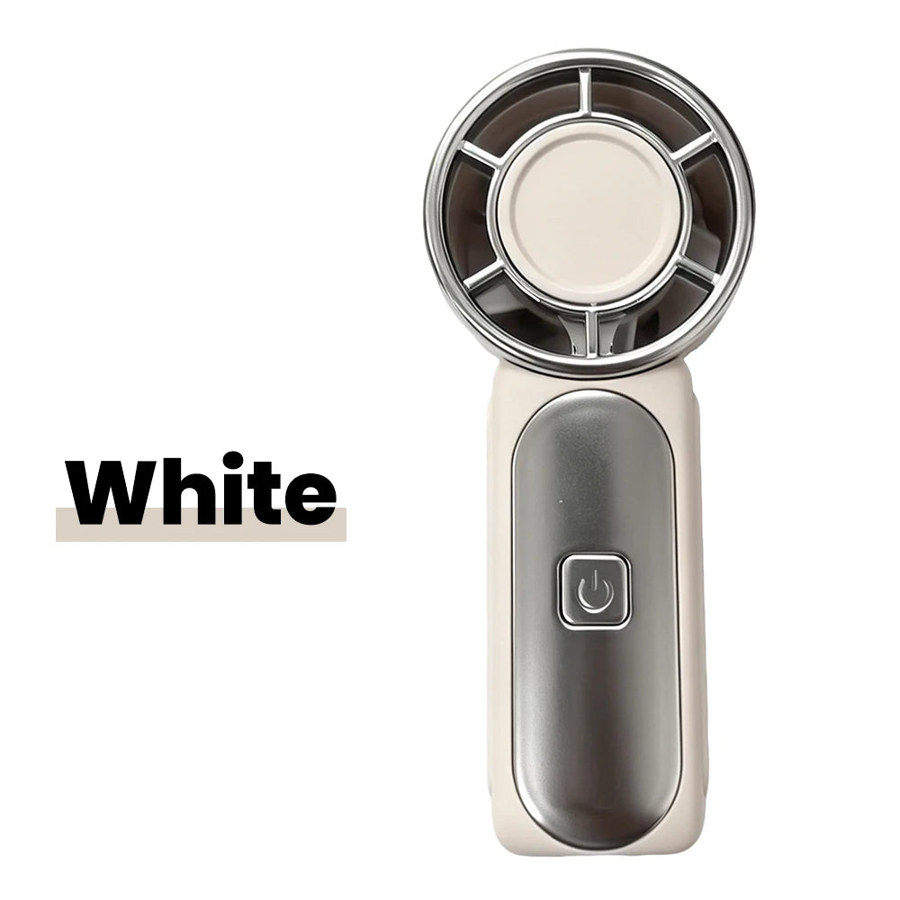 Portable Mini Fan Outdoor Handheld Fan Type C Rechargeable Cooling Fans Suitable For Student Dormitory Summer Home Office Desk