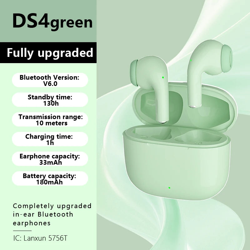 Original Bluetooth Wireless Earphone High-Quality Noise-Canceling TWS Gaming Earbuds Headphones With Multiple Devices