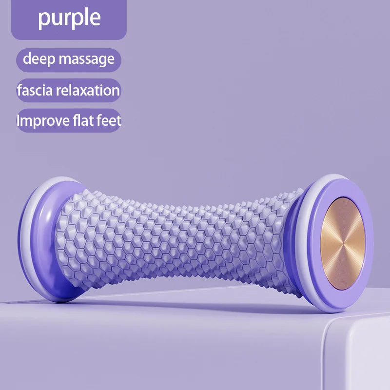 Foot fascia wheel, foot massage roller, leg muscle relaxation improvement, flat foot trainer, home yoga roller