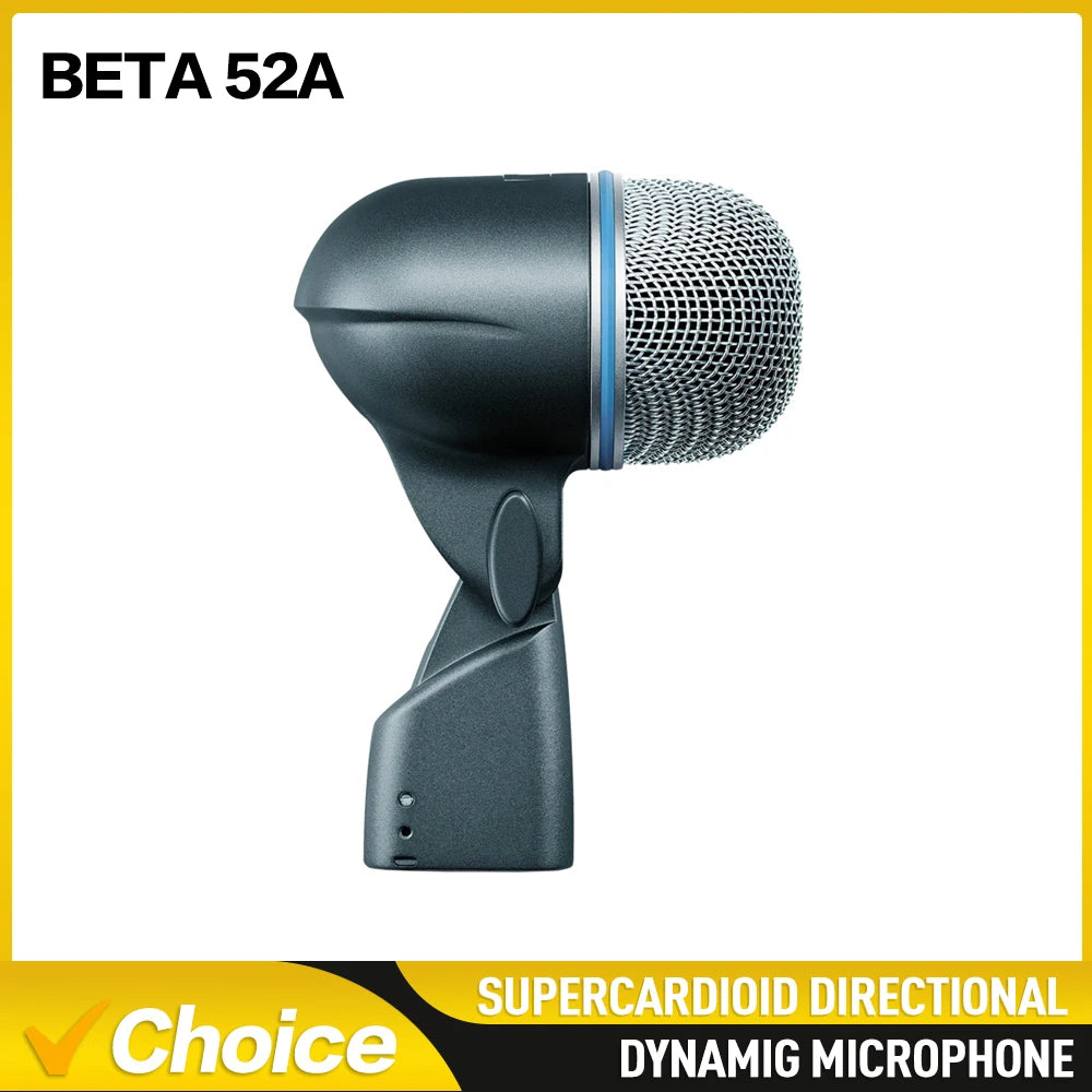 Drum Microphone BETA 56A 52A 57A Musical Instruments Mic For Band DJ Stage Instrumental Performance Recording Live