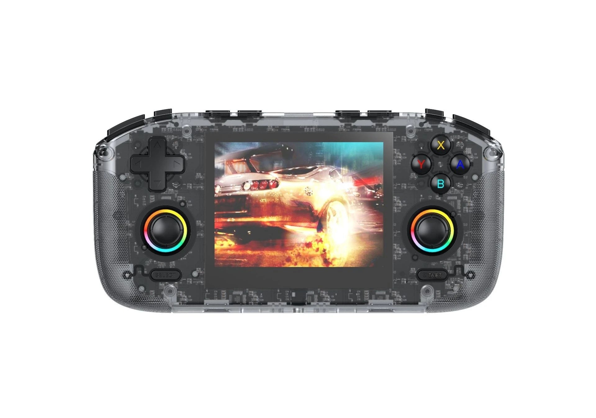 RK35H Handheld Game Console Retro Gaming Console Preloaded Classic Games with Multiple Emulators 3.5 Inch 4K HD IPS Screen