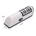 Electric Knife Sharpener Fully Automatic Handheld Knife Sharpener for Home Kitchen Quick Sharpening Tools With Non-slip Kitchen
