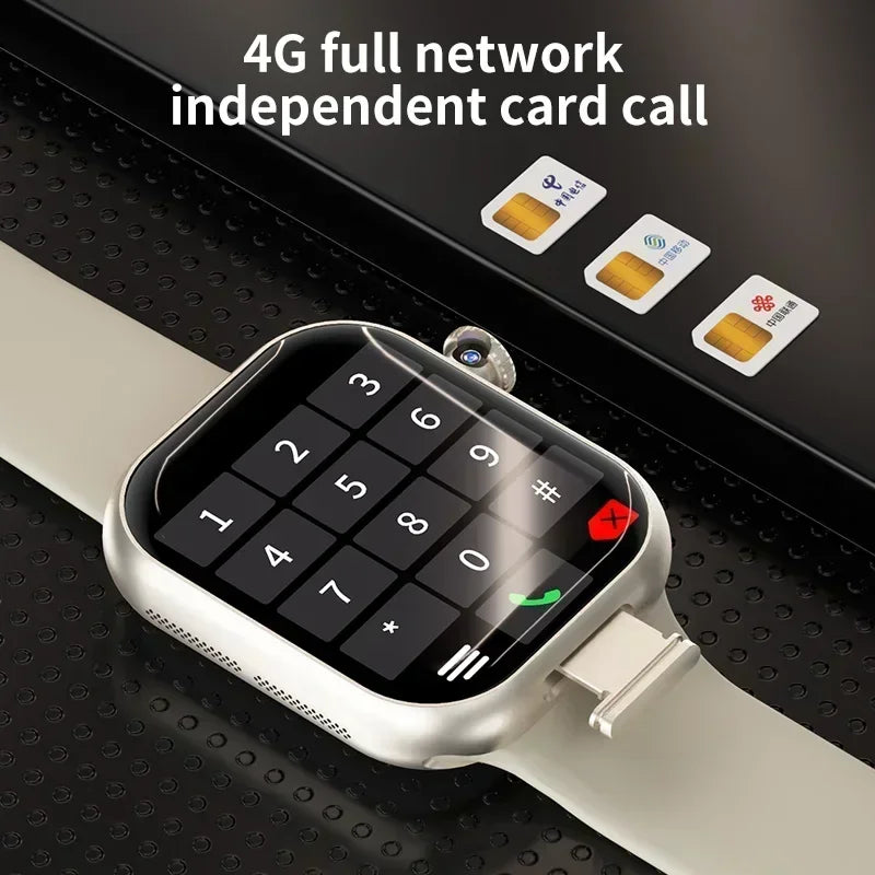 Smartwatch VP29 con cámara giratoria pantalla AMOLED de 2.29 pulgadas 490x580 Edición Global compatible con SIM WiFi GPS videollamadas