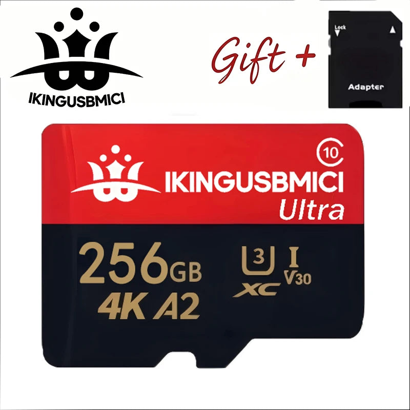 64GB 128GB 512GB Memory Card Micro TF/SD Card SD Cards TF Cards V60 Full HD Ultra for Digital Devices Surveillance Camera