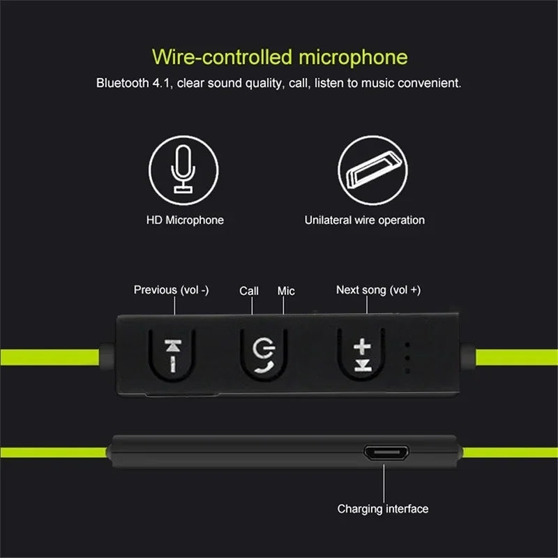 Auriculares inalámbricos Bluetooth estéreo con gancho, auriculares deportivos de música, auriculares para juegos, manos libres para todos los teléfonos inteligentes Aurifonos