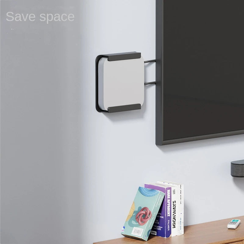 Soporte de escritorio de aleación de aluminio para Mac Mini, funda protectora, refrigeración, soporte vertical, de pared/inferior de mesa