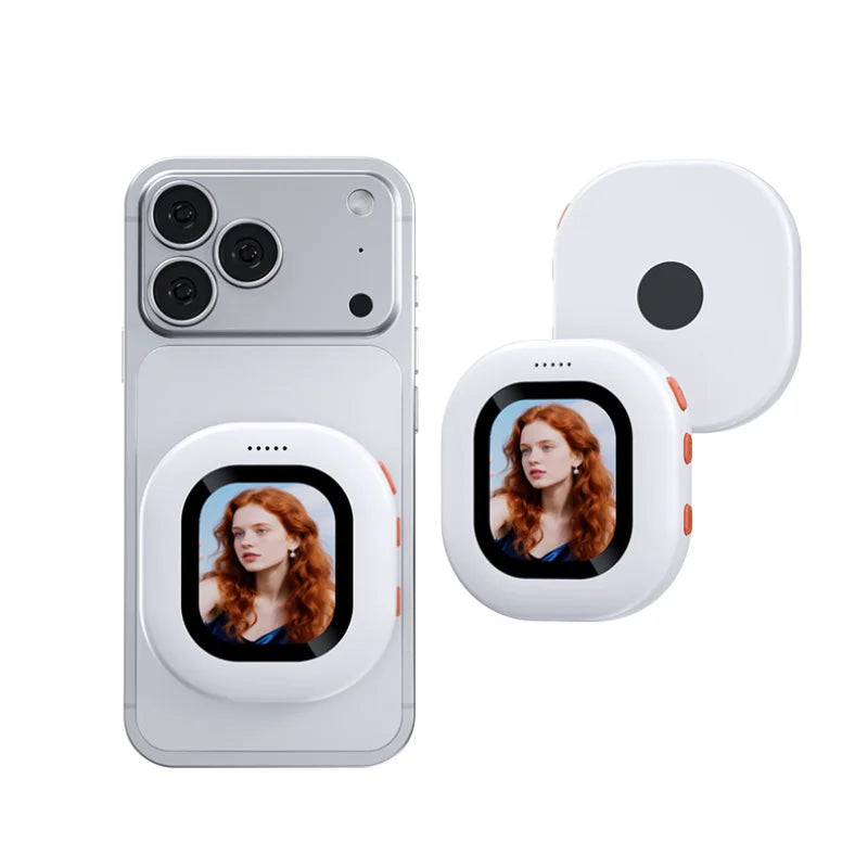 Proyector Inalámbrico Magnético de Pantalla para Teléfono para iPhone Android Auto Selfie Fotografía Duplicación Dispositivo de Transmisión de Medios
