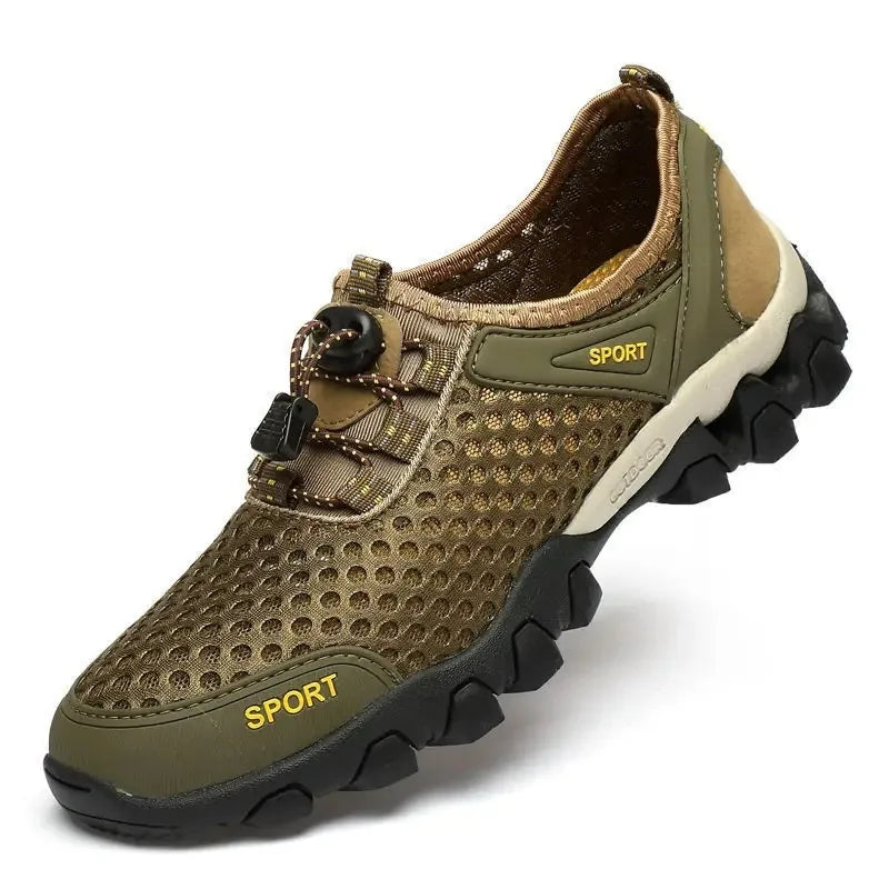 Zapatillas de vadeo descalzas, zapatillas transpirables para hombre, zapatos de moda para hombre, zapatos de escalada y senderismo para hombre, playa al aire libre