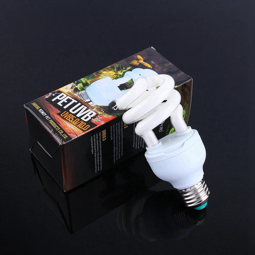 【Venta】 Bombilla de luz UV de 13W UVB 5.0 con base E27 de bajo consumo para tortugas, serpientes y reptiles. Bombilla de bajo consumo para tortugas, serpientes y reptiles.