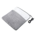 Manta eléctrica de invierno para pies con calefacción USB, almohadilla de felpa suave y lavable para calentar los pies, calentador para mejorar el sueño, alfombrilla térmica doméstica para pies