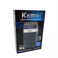 Afeitadora Kemei de doble cuchilla recíproca resistente al agua, recargable por USB, máquina de afeitar eléctrica para hombre, recortadora de barbero