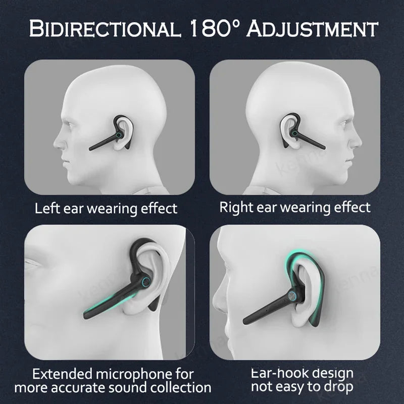 Con micrófono Auriculares inalámbricos Auriculares Bluetooth Auriculares Fone De Ouvido Audífonos Con Micrófono Auriculares Inalámbricos