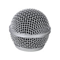 Mesh Ball Head Wired Wireless Microphone Grille Microphone Replacement Head Steel Shure SM58 Beta 58A