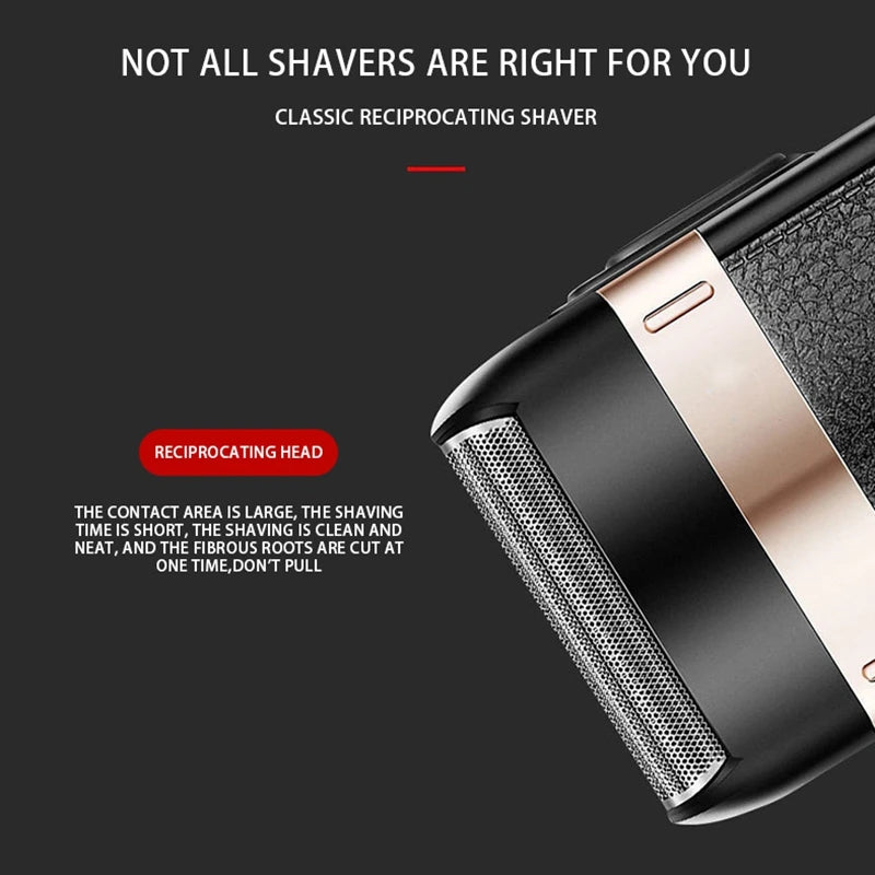 Kemei powerful rechargeable shaver for men foil electric shaver beard hair shaving head bald electric razor with extra mesh