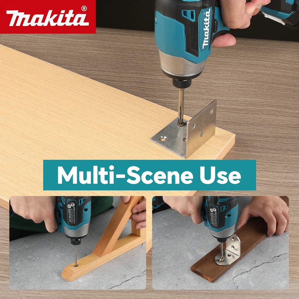 Makita DTD173 18V Cordless Impact Driver LXT BL Brushless Motor Electric Drill Wood/Bolt/T-Mode 180 N·M Rechargeable Power Tools