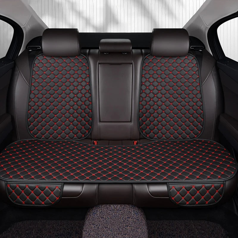 Kcimo Pu Leather Car Seat Cover Seat Back Soft Cushion Universal Front and Rear Car Seat Cushion Chair Carpet Pad Four Seasons