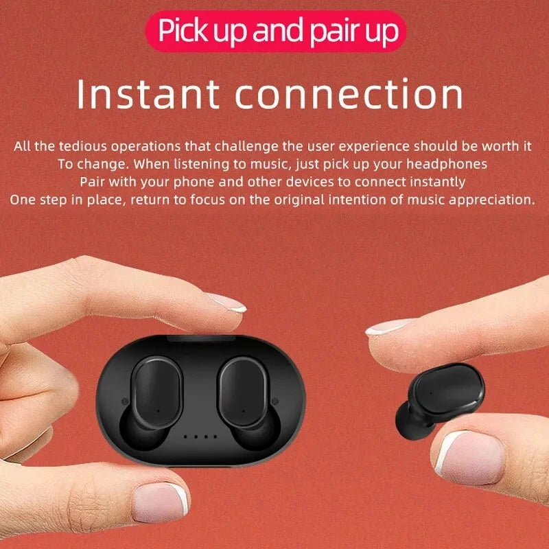 10 Piezas al por mayor A6S TWS Auriculares inalámbricos Bluetooth 5.0 Estéreo Auriculares con micrófono para ISO Android