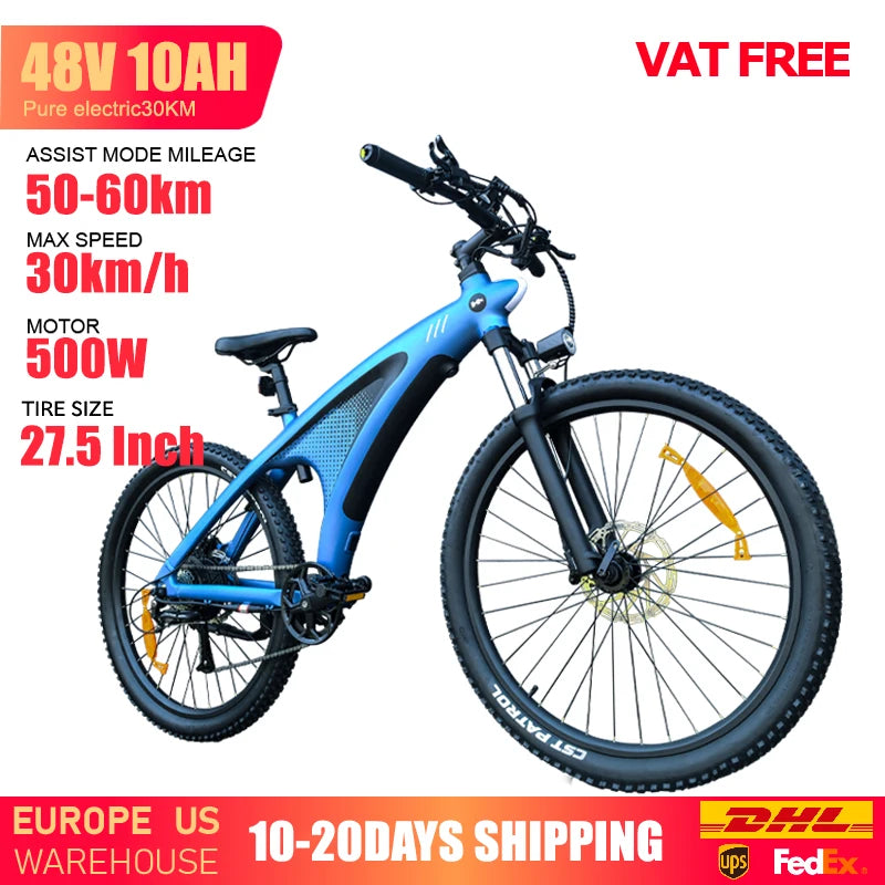 HUANCI Q5 electric bike 2000W electric dirt bike 27.5 Inch Electric Bicycle 48V20AH bike electric Mountain e bike adults ebikes