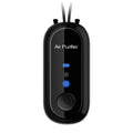 Purificador de aire portátil de iones negativos recargable por USB, mini purificador para exteriores, elimina el humo y olores peculiares, purifica el aire de forma eficiente