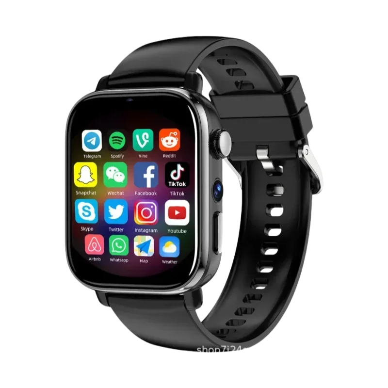 New 4G 5G smartwatch I1 Wifi GPS 1.99 inch HD screen HD dual camera SIM card APP download Sport Android Men Women Smartwatch