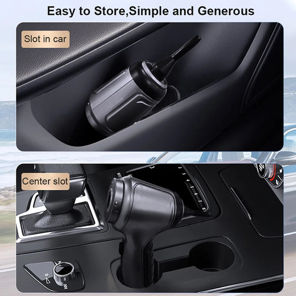 95000PA Car Vacuum Cleaner Strong Suction Vacuum Cleaner 2in1 for Car Home Wireless Portable Handheld Vacuum Cleaner Blower