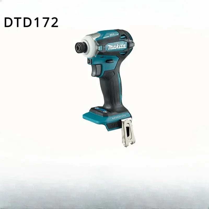 Makita DTD172 Impact Drive 1/4inch Brushless Electric Screwdriver Cordless 180N.m Electric Drill Power Tools