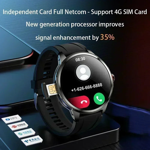Reloj Inteligente 5G Full Network H99 Smartwatch Pantalla AMOLED HD de 1.95" GPS Frecuencia Cardíaca Llamada Bluetooth Brújula Reloj Inteligente para Hombres