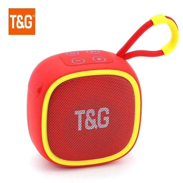 Altavoz inalámbrico Bluetooth portátil Mini Radio FM Impermeable Pequeño Subwoofer Caja de Sonido Música Woofer Computadora PC AUX Caixa De Som