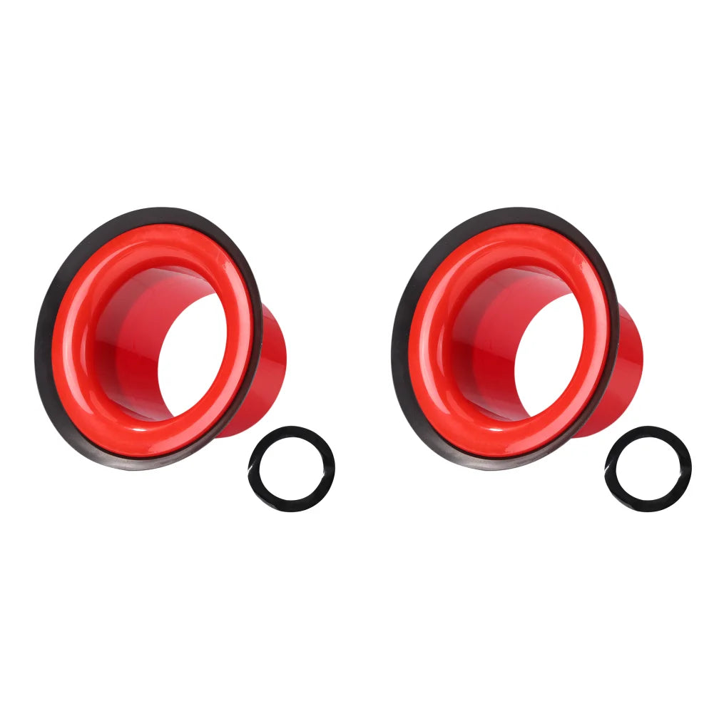 1/2PCS Bass Drum Enhancer Port Insert Enhancement Hole Drum Bottom Microphone Bass Voice Amplifier Kick Booster Drum Accessories