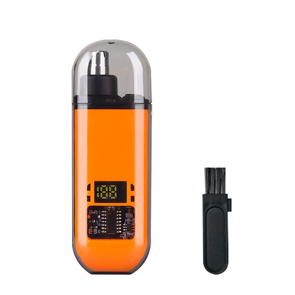 Nose Hair Trimmer for Men Mini Electric Nose Hair Clipper USB Rechargeable Painless Portable Eyebrow Ear and Nose Hair Trimmer