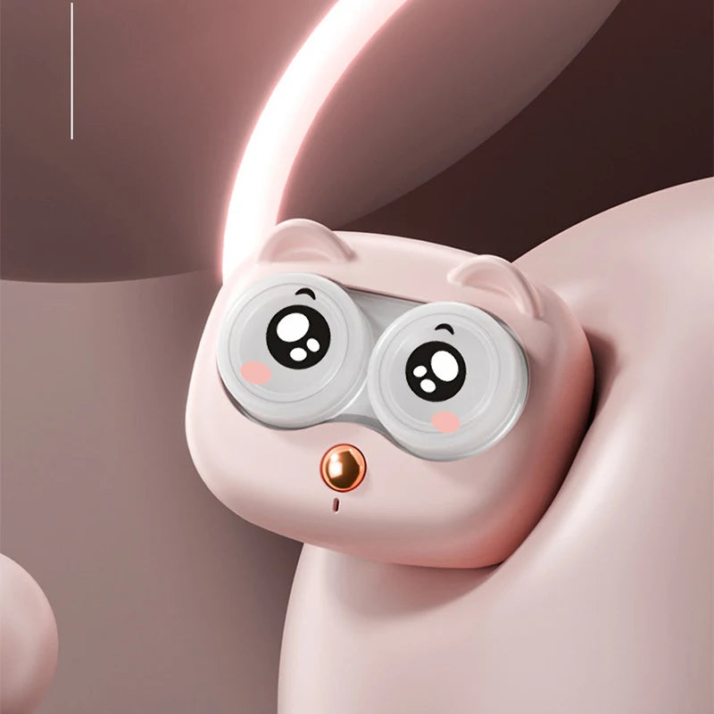 New Ultrasonic Contact Lenses Cleaner Removable Portable High Frequency Vibration Contact Lens Cleaning  For Contact Lens Care