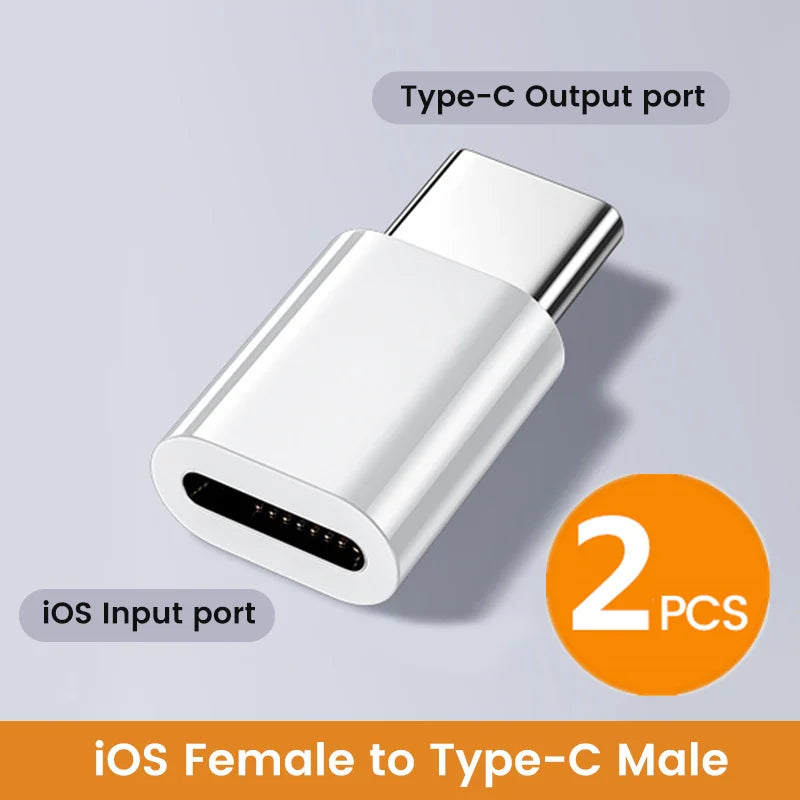 Elough OTG Type C To Lightning Adapter For ios Female To USB C Male Fast Charging Adaptador For iPhone 14 Pro Laptop Converter